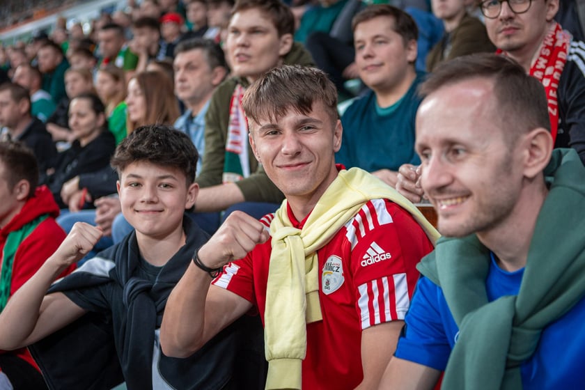 Zdjęcia kibiców z meczu Śląsk Wrocław - Warta Poznań