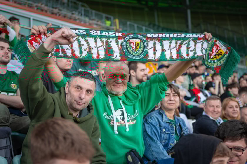 Zdjęcia kibiców z meczu Śląsk Wrocław - Warta Poznań
