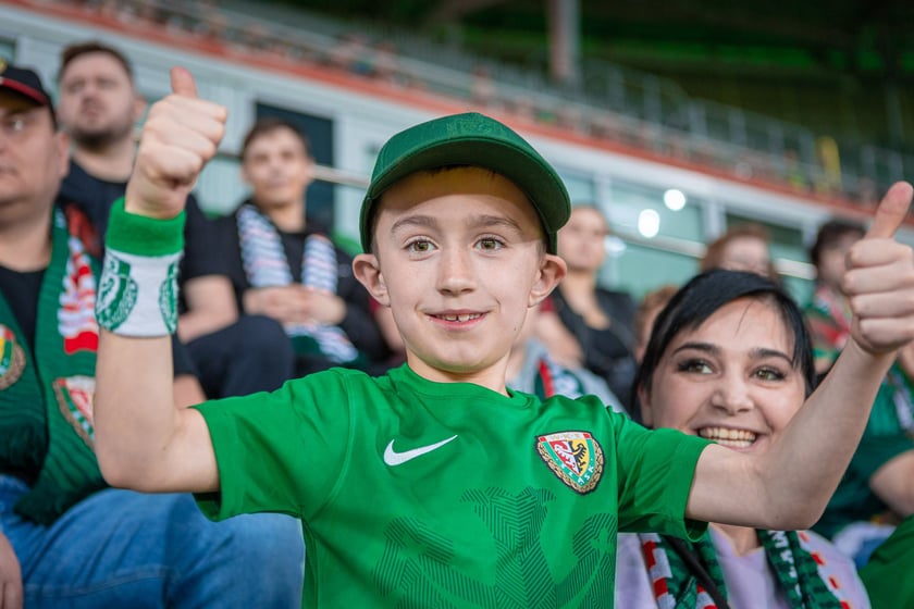 Zdjęcia kibiców z meczu Śląsk Wrocław - Warta Poznań