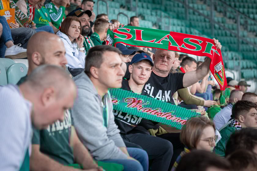 Zdjęcia kibiców z meczu Śląsk Wrocław - Warta Poznań