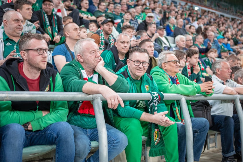 Zdjęcia kibiców z meczu Śląsk Wrocław - Warta Poznań