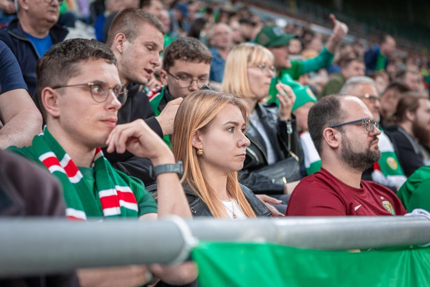 Zdjęcia kibiców z meczu Śląsk Wrocław - Warta Poznań