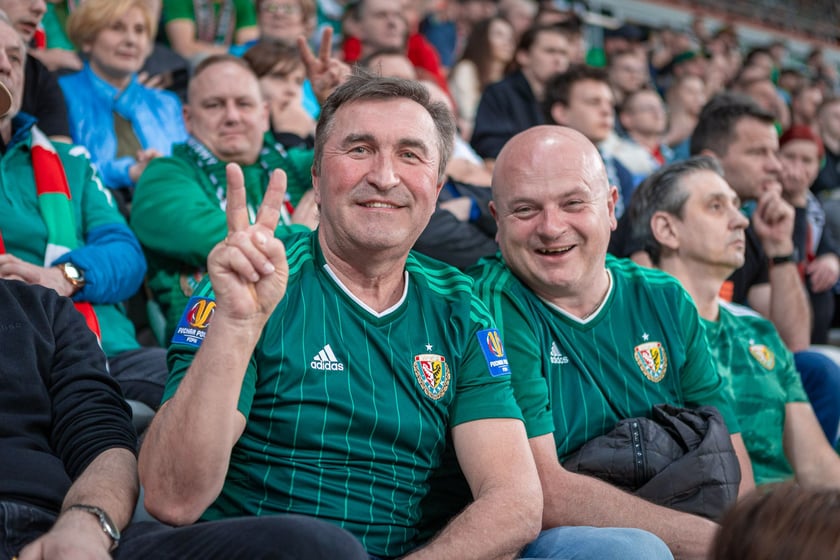 Zdjęcia kibiców z meczu Śląsk Wrocław - Warta Poznań