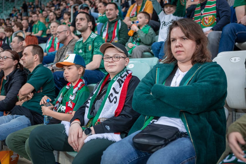 Zdjęcia kibiców z meczu Śląsk Wrocław - Warta Poznań