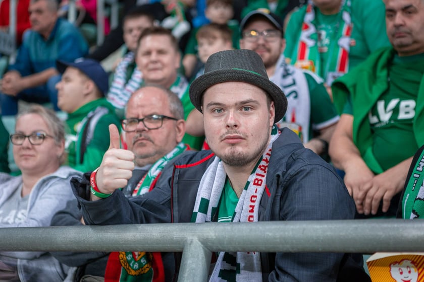 Zdjęcia kibiców z meczu Śląsk Wrocław - Warta Poznań