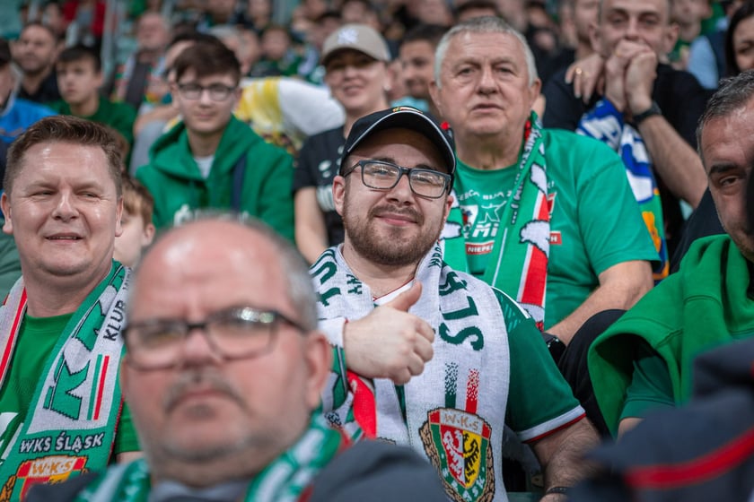 Zdjęcia kibiców z meczu Śląsk Wrocław - Warta Poznań