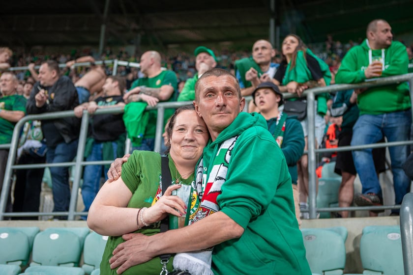 Zdjęcia kibiców z meczu Śląsk Wrocław - Warta Poznań