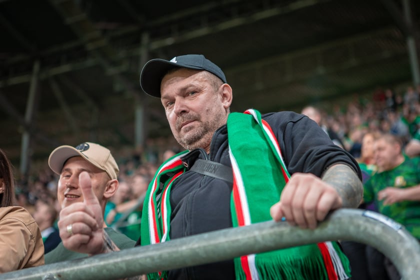 Zdjęcia kibiców z meczu Śląsk Wrocław - Warta Poznań