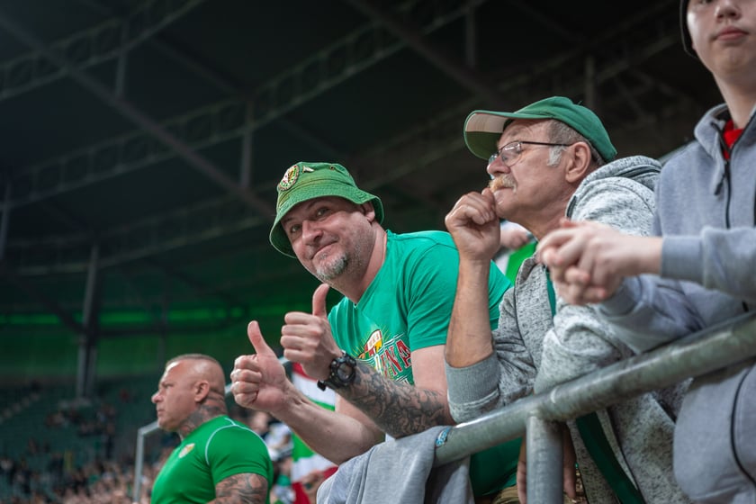 Zdjęcia kibiców z meczu Śląsk Wrocław - Warta Poznań