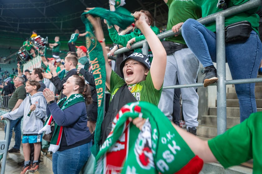 Zdjęcia kibiców z meczu Śląsk Wrocław - Warta Poznań