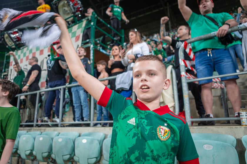Zdjęcia kibiców z meczu Śląsk Wrocław - Warta Poznań