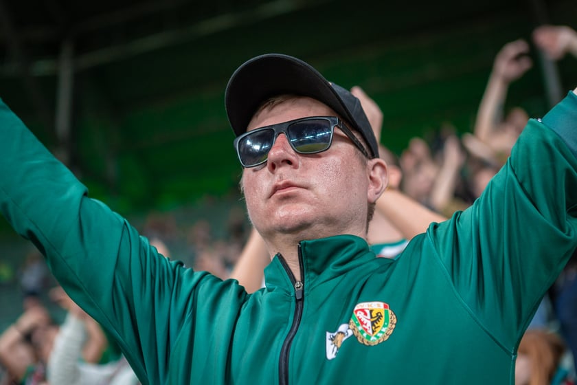 Zdjęcia kibiców z meczu Śląsk Wrocław - Warta Poznań