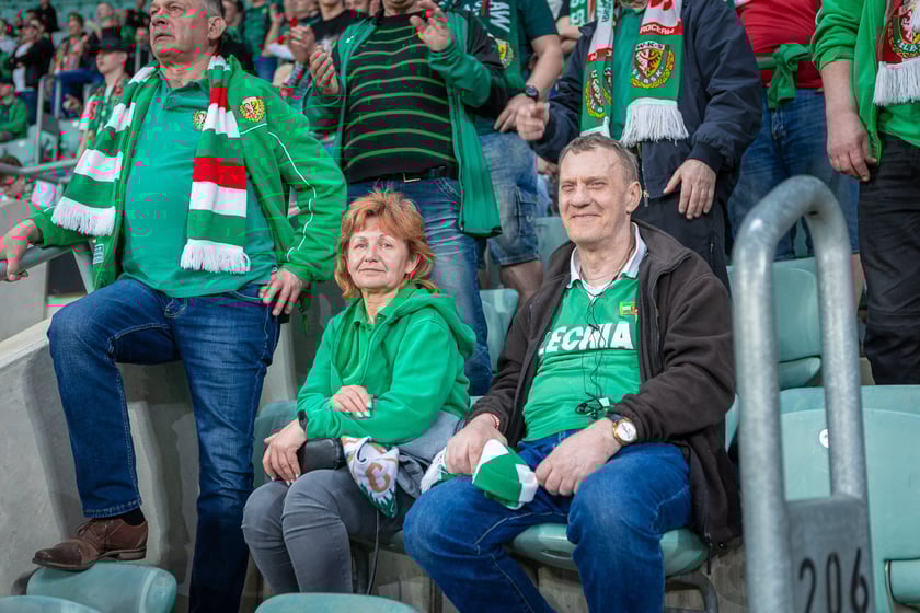 Zdjęcia kibiców z meczu Śląsk Wrocław - Warta Poznań