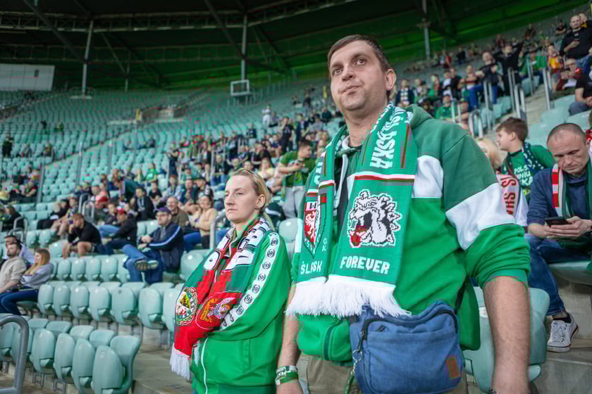 Zdjęcia kibiców z meczu Śląsk Wrocław - Warta Poznań
