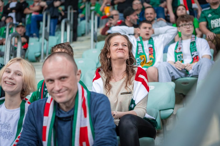 Zdjęcia kibiców z meczu Śląsk Wrocław - Warta Poznań