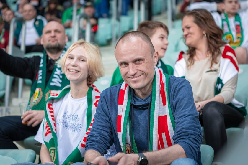 Zdjęcia kibiców z meczu Śląsk Wrocław - Warta Poznań
