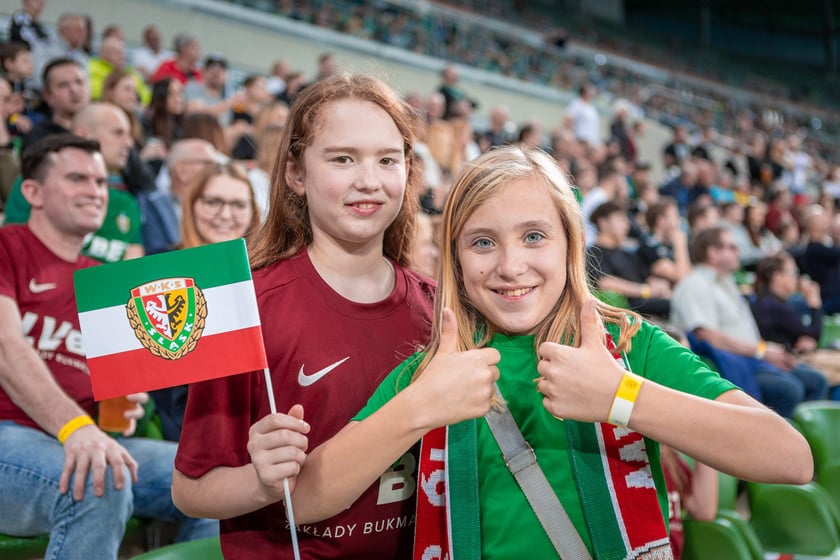 Zdjęcia kibiców z meczu Śląsk Wrocław - Warta Poznań