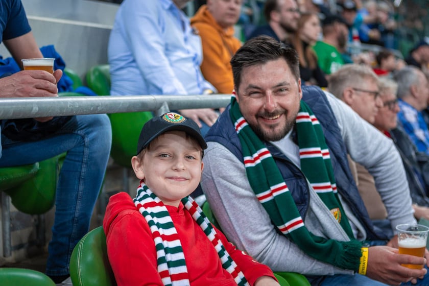Zdjęcia kibiców z meczu Śląsk Wrocław - Warta Poznań