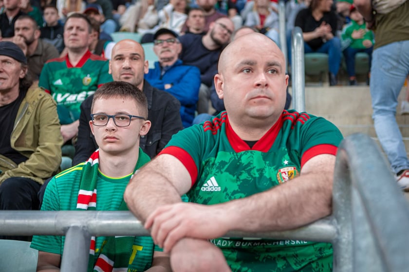 Zdjęcia kibiców z meczu Śląsk Wrocław - Warta Poznań