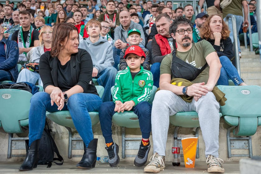 Zdjęcia kibiców z meczu Śląsk Wrocław - Warta Poznań