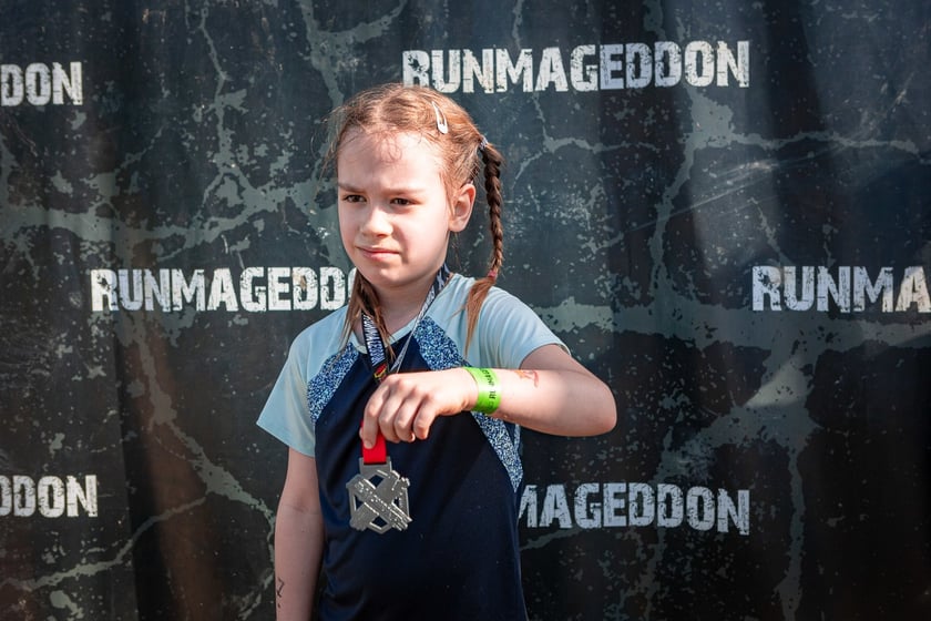 Na zdjęciu Runmageddon Wrocław Partynice 2024 &ndash; uczestnicy