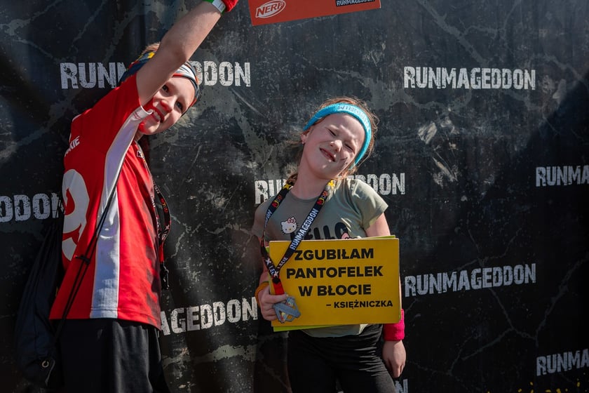 Na zdjęciu Runmageddon Wrocław Partynice 2024 &ndash; uczestnicy
