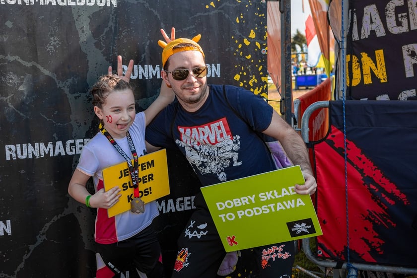 Na zdjęciu Runmageddon Wrocław Partynice 2024 &ndash; uczestnicy