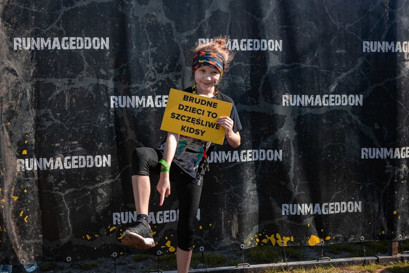 Na zdjęciu Runmageddon Wrocław Partynice 2024 &ndash; uczestnicy