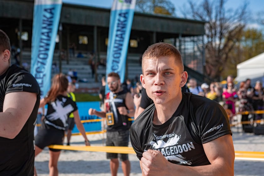 Na zdjęciu Runmageddon Wrocław Partynice 2024 &ndash; uczestnicy