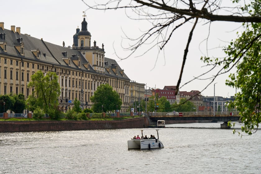Sezon żeglugowy na Odrze we Wrocławiu