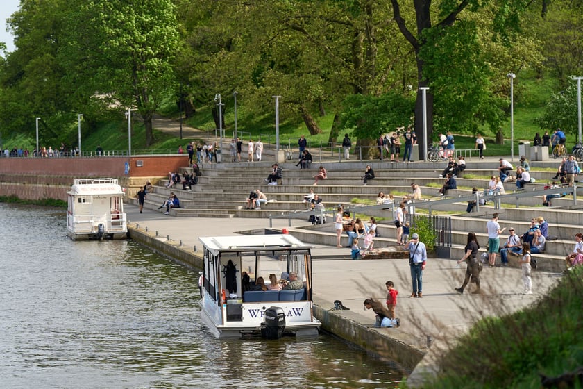 Sezon żeglugowy na Odrze we Wrocławiu