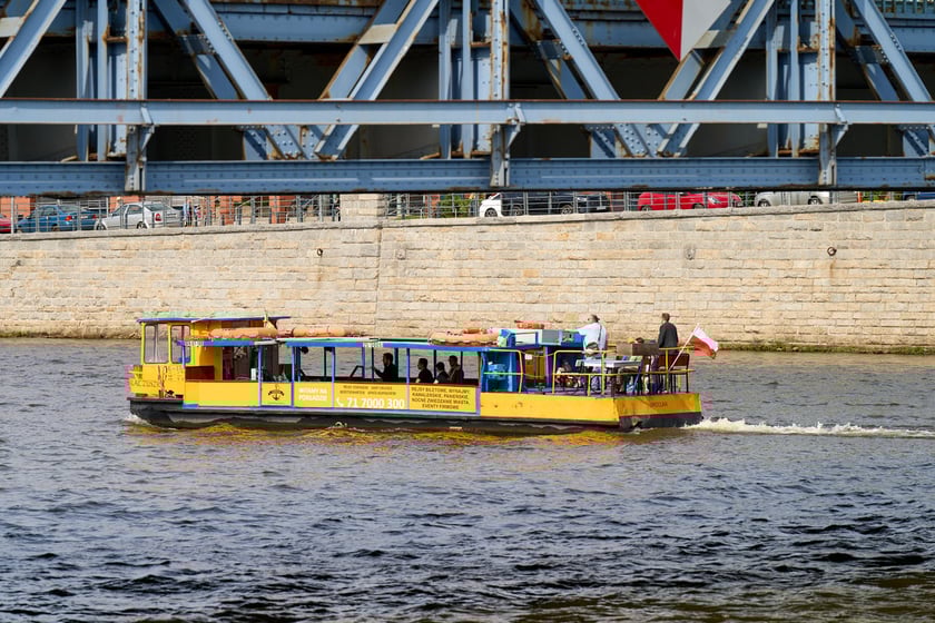 Sezon żeglugowy na Odrze we Wrocławiu