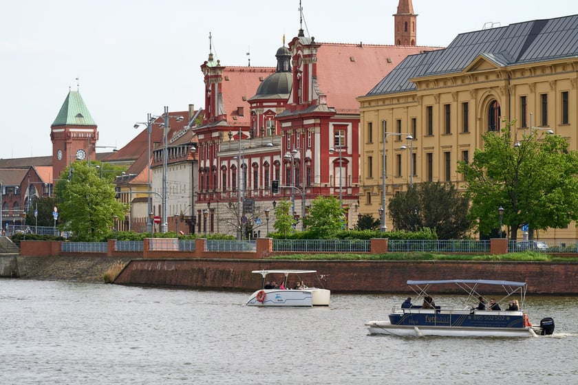 Sezon żeglugowy na Odrze we Wrocławiu