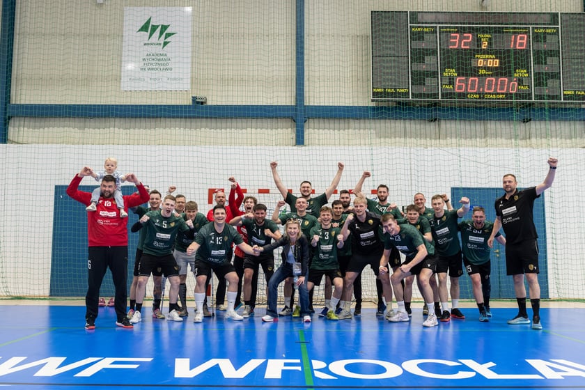 Szczypiorniści Śląska Wrocław Handball