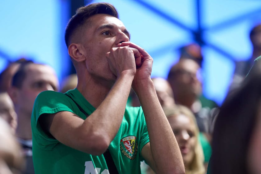 Mecz koszykówki Śląsk Wrocław - Sokół Łańcut, Hala Orbita, 27.04.2024