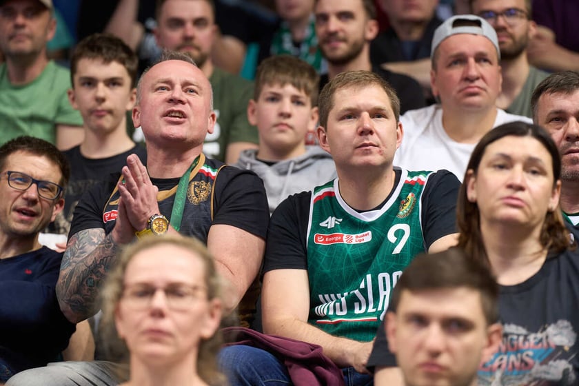 Mecz koszykówki Śląsk Wrocław - Sokół Łańcut, Hala Orbita, 27.04.2024