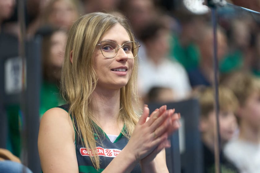 Mecz koszykówki Śląsk Wrocław - Sokół Łańcut, Hala Orbita, 27.04.2024