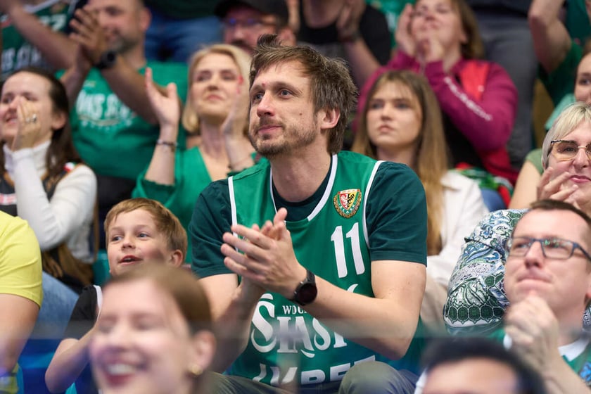 Mecz koszykówki Śląsk Wrocław - Sokół Łańcut, Hala Orbita, 27.04.2024