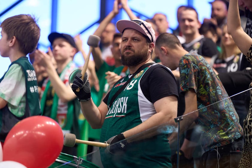 Mecz koszykówki Śląsk Wrocław - Sokół Łańcut, Hala Orbita, 27.04.2024