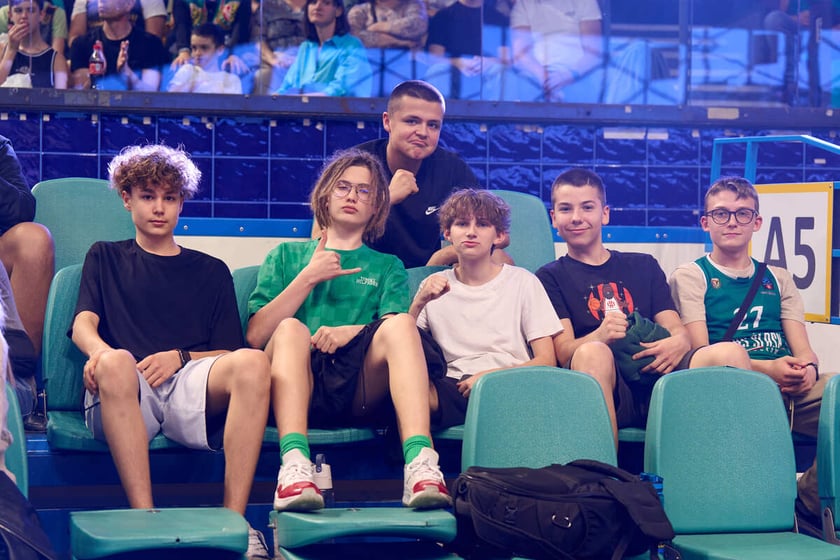 Mecz koszykówki Śląsk Wrocław - Sokół Łańcut, Hala Orbita, 27.04.2024