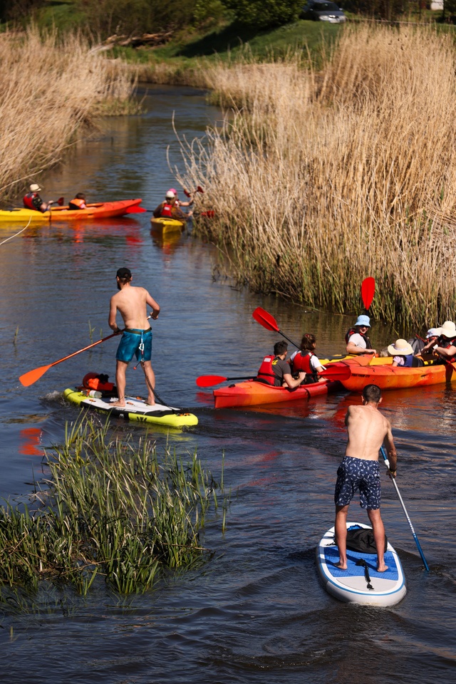 Spływ kajakowy na rozpoczęcie Majówki 2024 we Wrocławiu