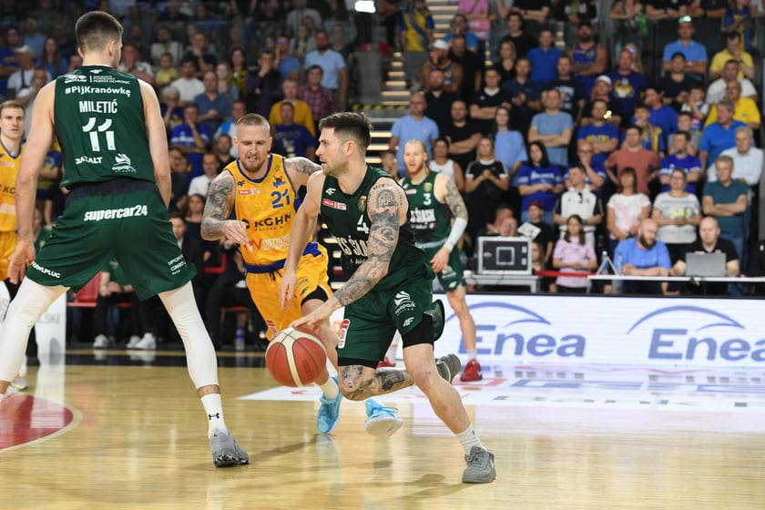 Stal Ostrów - Śląsk Wrocław 81:83, mecz 5., 15 maja 2024