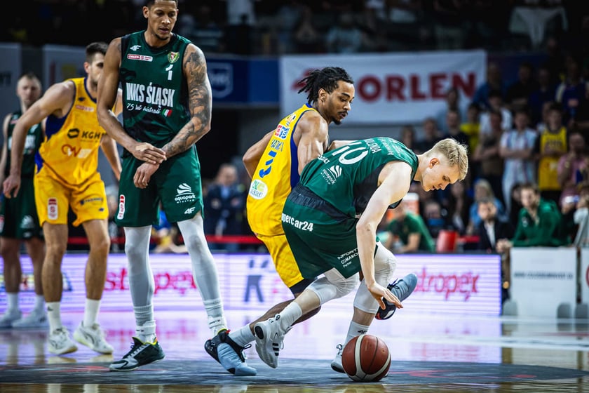 Stal Ostrów - Śląsk Wrocław 81:83, mecz 5., 15 maja 2024