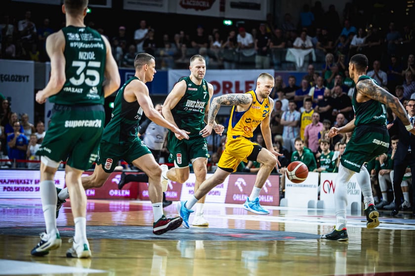 Stal Ostrów - Śląsk Wrocław 81:83, mecz 5., 15 maja 2024