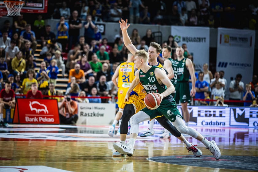 Stal Ostrów - Śląsk Wrocław 81:83, mecz 5., 15 maja 2024