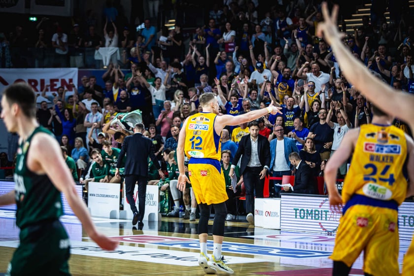 Stal Ostrów - Śląsk Wrocław 81:83, mecz 5., 15 maja 2024