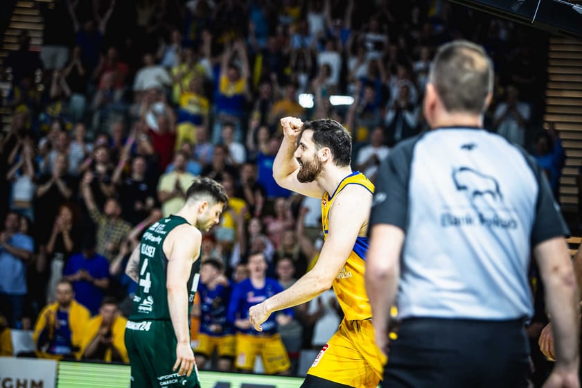 Stal Ostrów - Śląsk Wrocław 81:83, mecz 5., 15 maja 2024