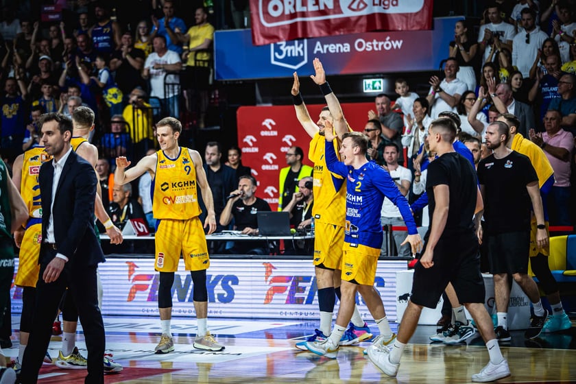 Stal Ostrów - Śląsk Wrocław 81:83, mecz 5., 15 maja 2024