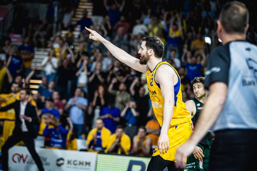 Stal Ostrów - Śląsk Wrocław 81:83, mecz 5., 15 maja 2024