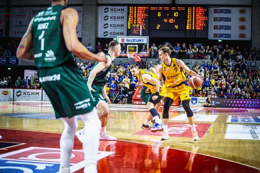 Stal Ostrów - Śląsk Wrocław 81:83, mecz 5., 15 maja 2024
